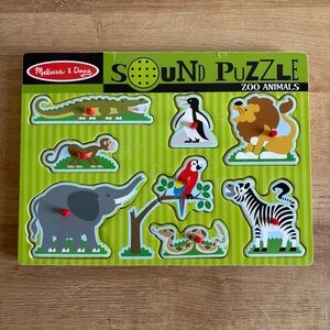 4 Wooden Puzzles (3 Melissa & Doug)